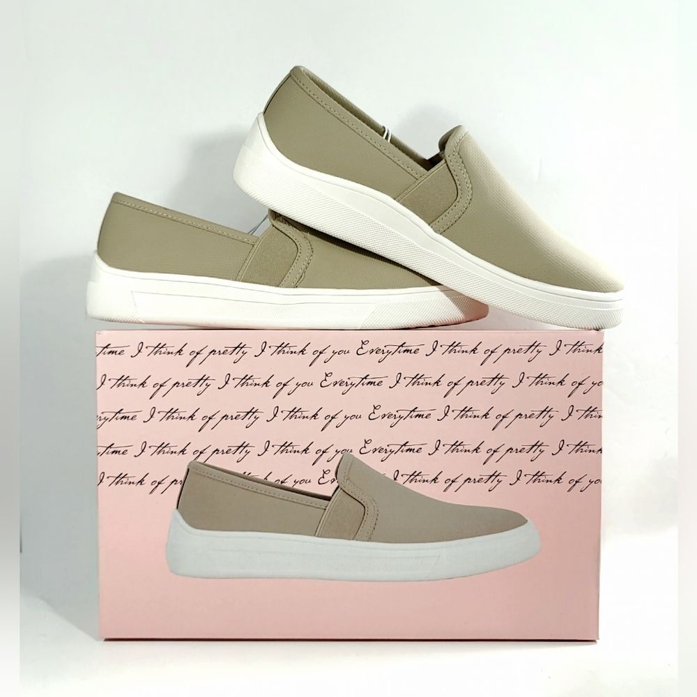 Kensie Women's Stephanie Slip On Comfort Shoe Flexible Tan Sizes 7 - 10 NIB
